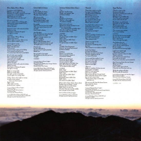 Kenny Loggins Keep The Fire 1979 I Plak Sesi